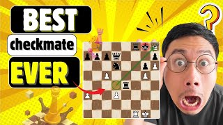 Best checkmate combination ever ♟😱 #chessshorts