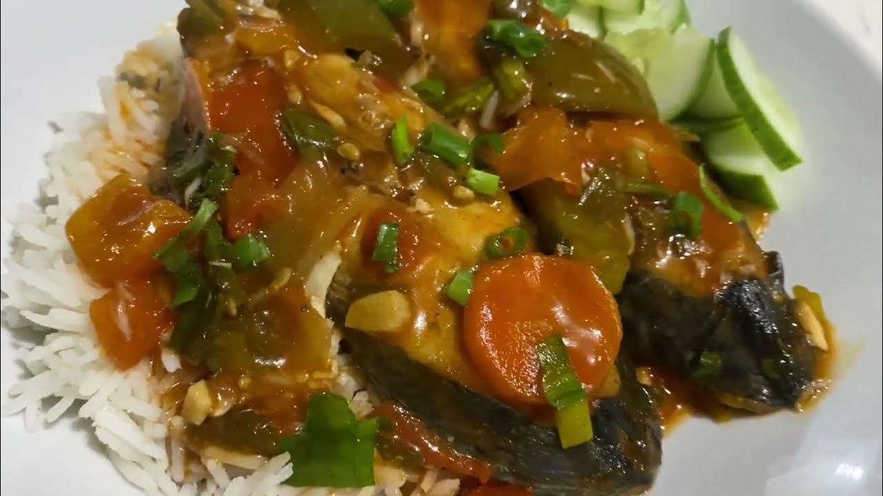 HOW TO MAKE A TRINI STEW FISH! Handline Fishing For Food In Trinidad