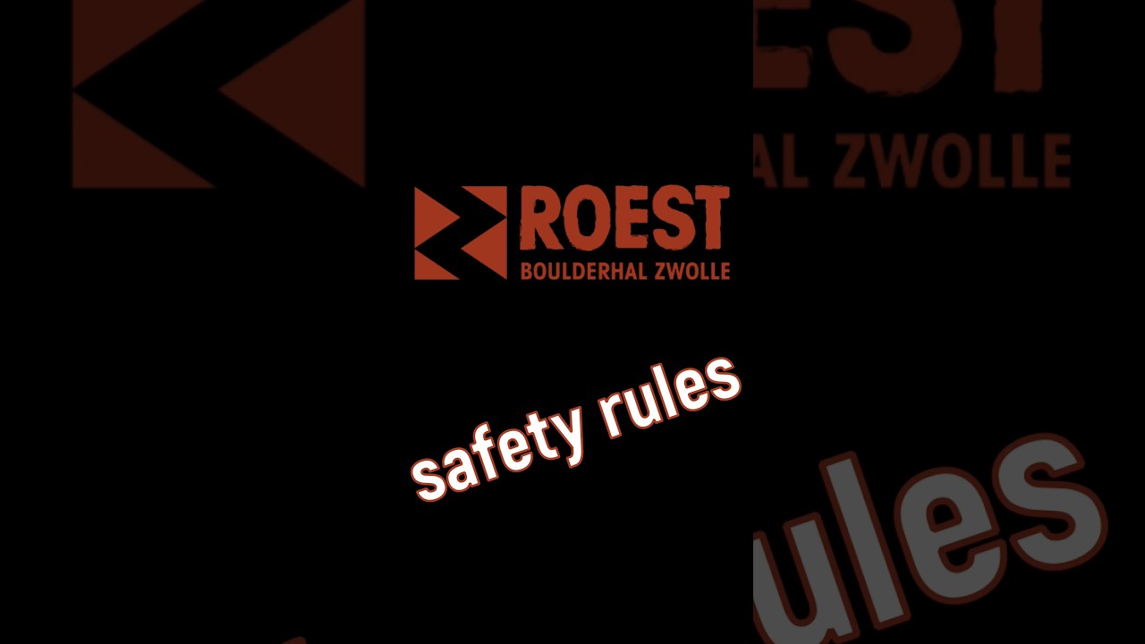 Help ons veilig boulderen. 🤝