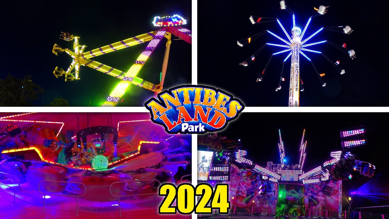 🤩 ANTIBES LAND PARK : La Fête Foraine pleine de NOUVEAUTÉS - 100% ATTRACTIONS