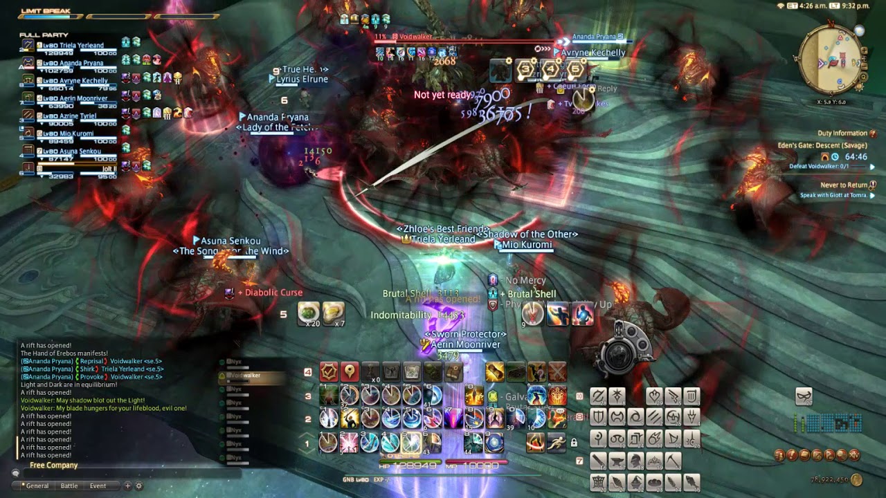 Eden 2 Savage: Cycle of Chaos movement