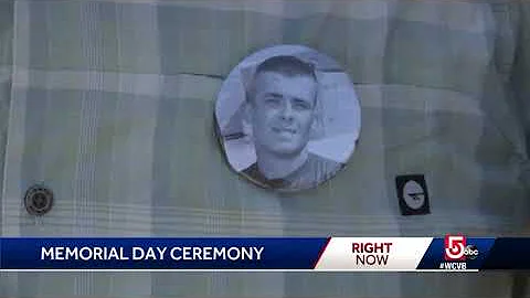 Flag garden honors Massachusetts' fallen warriors