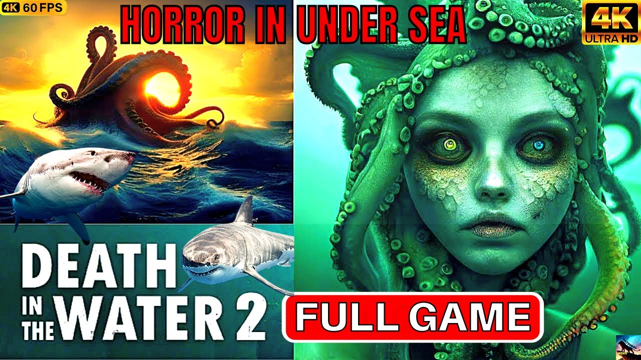 DEATH IN THE WATER 2 PC Gameplay Walkthrough Part 1 FULL GAME [ 4K 60FPS PC ] - No Commentary