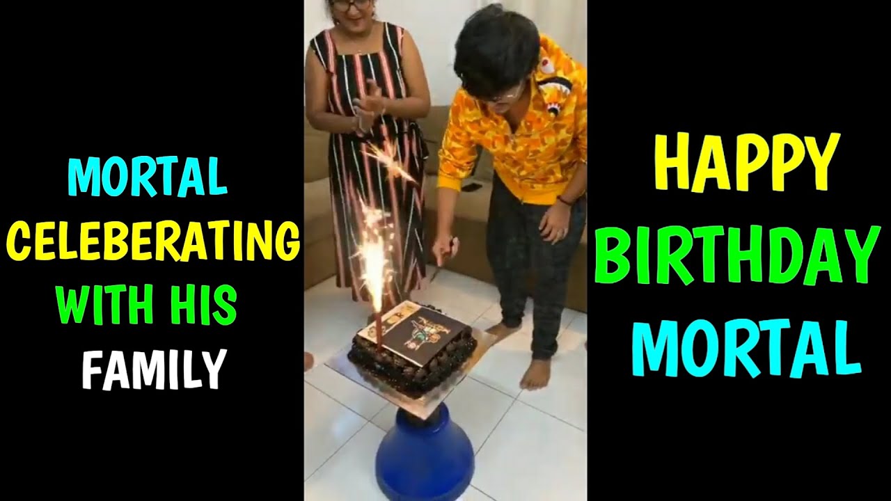 Mortal Celebrating Birthday Party With His Family And Friends 