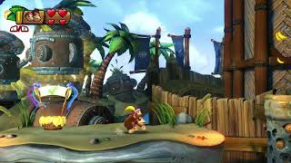Donkey Kong Country: Tropical Freeze 100% Walkthrough 4-5 Sea Stack Attack Wii U