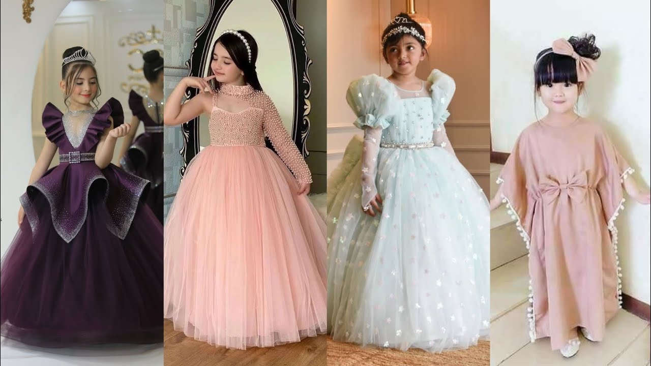 Kids Party Dresses for Girls | Designer Dress Collection | Latest Kids Party Dress Designs