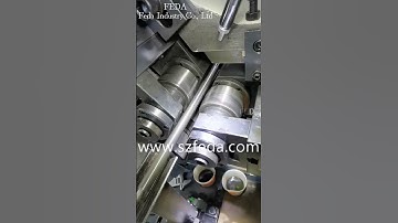 FD-60A 3-axis thread rolling machine for external thread.#machine #auto #engineering #tube #factory