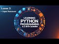 Input Statement • Basic Python A-Z • Class 21