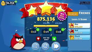 Day For A Pignic Angry Birds Friends Special Tournament Level 5 J1M101 All 3 Stars