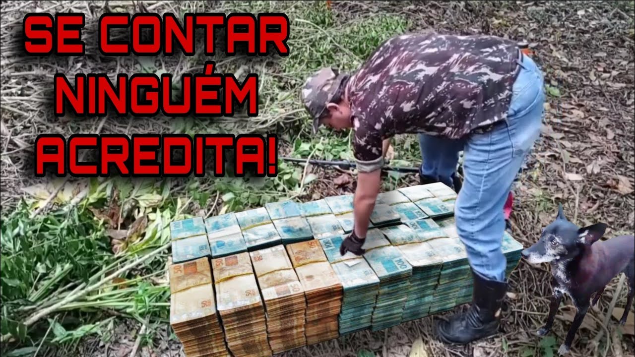 Resgatei fortuna escondida por bandidos na floresta! 😱