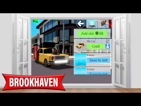 New Car Save Update In Brookhaven RP