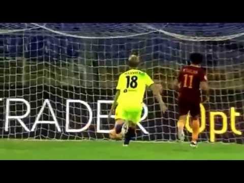 Roma vs Bologna 3-0 Gol di Salah Highlights sky HD serie A 2016-2017