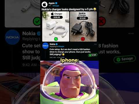Nokia chose violence. 💀📱🔌