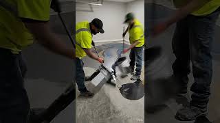 Satisfying epoxy transformation  #satisfying #homemakeover #beforeandafter #interiordesign #viral