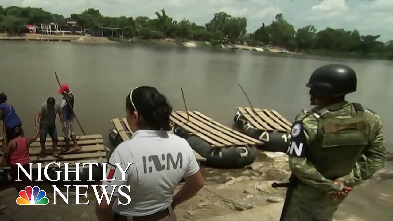 Exclusive Look As Mexico Deploys Troops To Guatemala Border To Slow Migration To U.S. | Nightly News