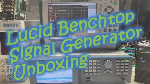 Lucid Benchtop Unboxing