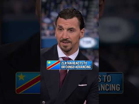 Zlatan reacts to DR Congo's first-ever Knockout Stage appearance at the FIFA World Cup