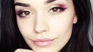 Gold and Fire makeup tutorial