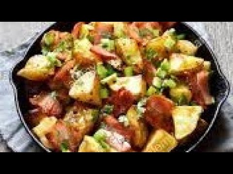 Vidéo: Pommes De Terre Sautées Au Bacon