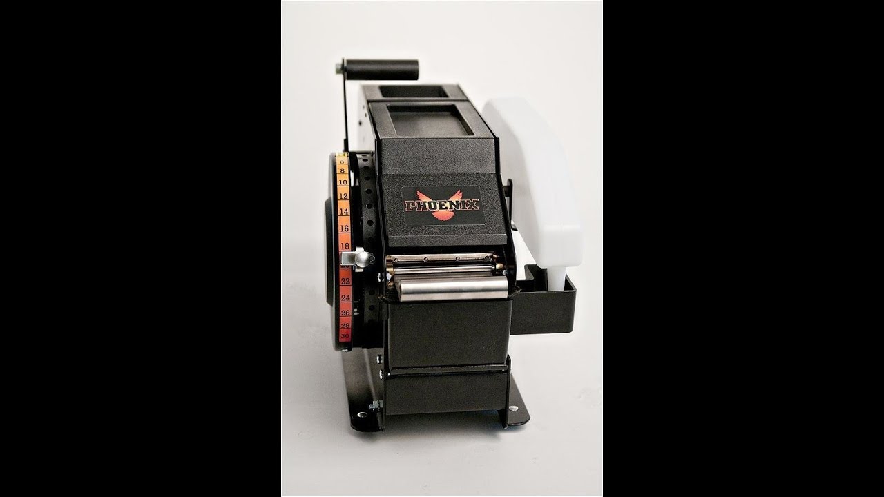 For A Better Seal Use The Phoenix M-1 Gummed Tape Dispenser