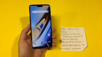 Op6 Oxygen OS 9.0.2 - New Gestures & NightScape!