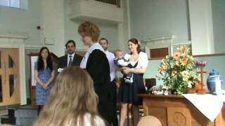 Dylan's Christening