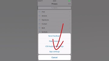Enable advanced autotext options on the iPhone