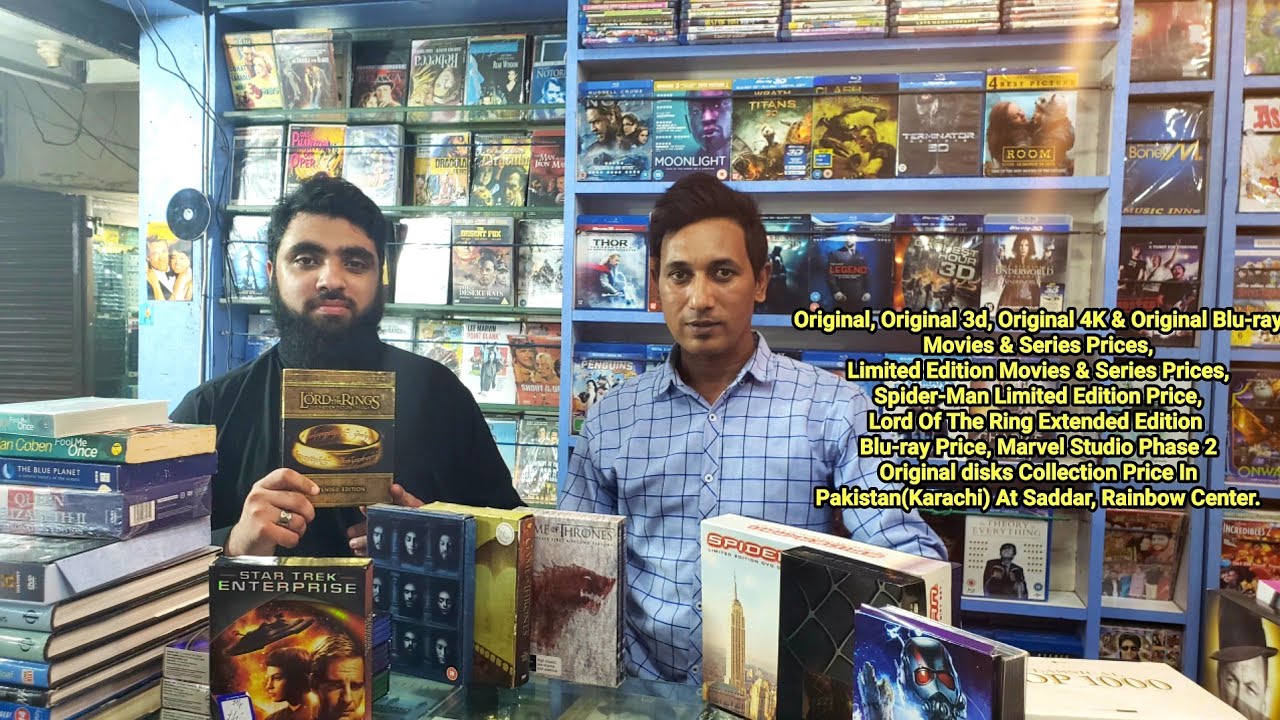 Original Bluray & 3D Movies & Series Prices In Pakistan(Karachi) At