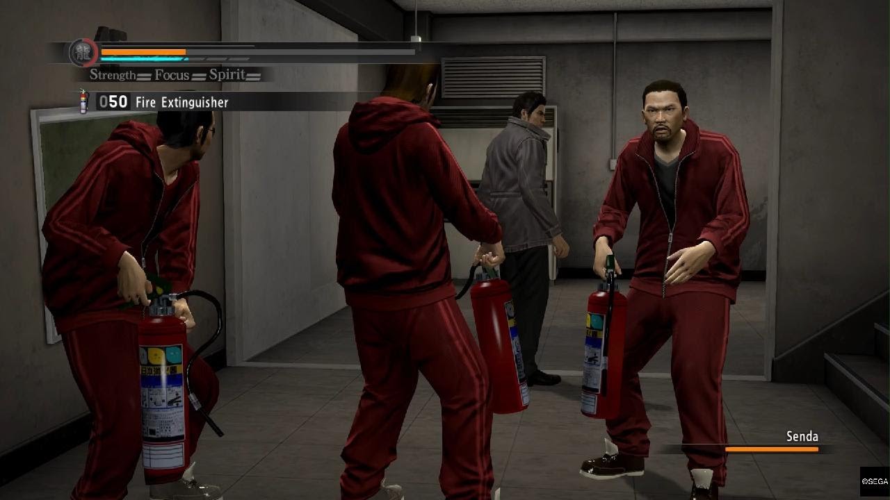 YAKUZA 5 extinguisher YouTube