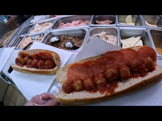 Subway Sandwiches POV Over 40 Mins Working At Subway
