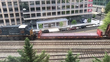 Railfanning the CSX RF&P Sub from my hotel in Washington, D.C.!