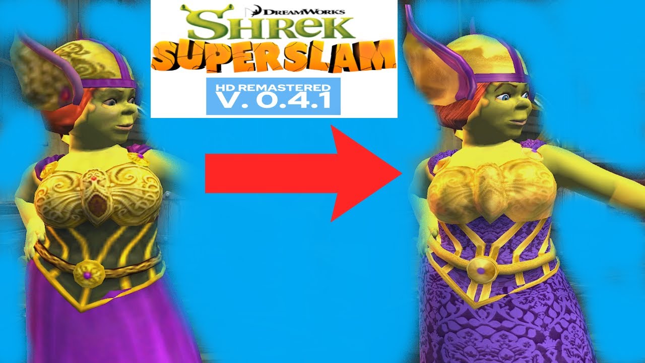 Fiona Ogre HD Remastered (Shrek SuperSlam)
