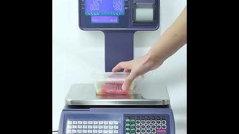 ECS Cash Register Scale