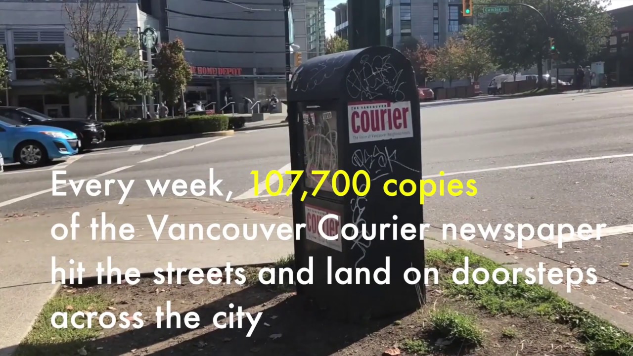 National Newspaper Week:  Vancouver Courier