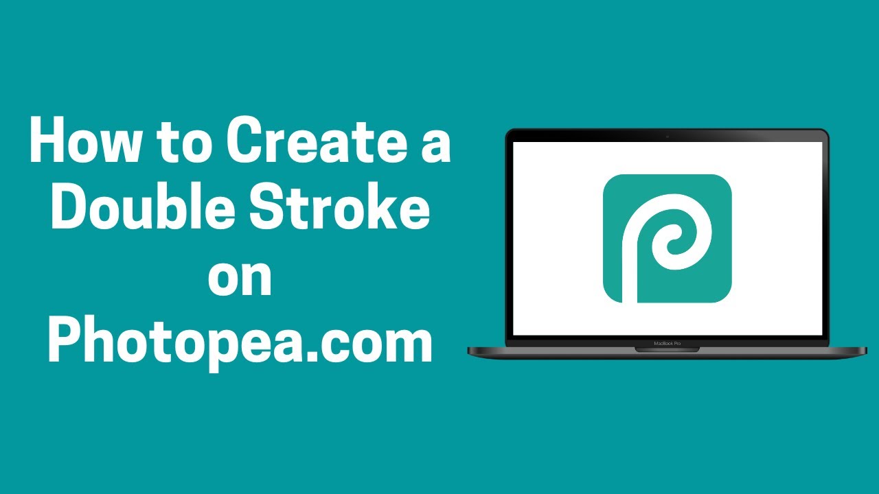 [Photopea.com] How to Create a Double Stroke on Photopea.com  2022 (Photopea.com)