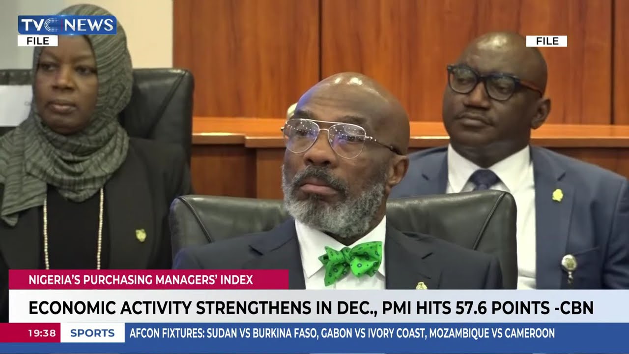 Economic Activity Strengthens In Dec., PMI Hits 57.6 Points - CBN