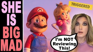 Grace Randolph RAGE QUITS Super Mario Galaxy Movie After Getting TROLLED for Dumb Take