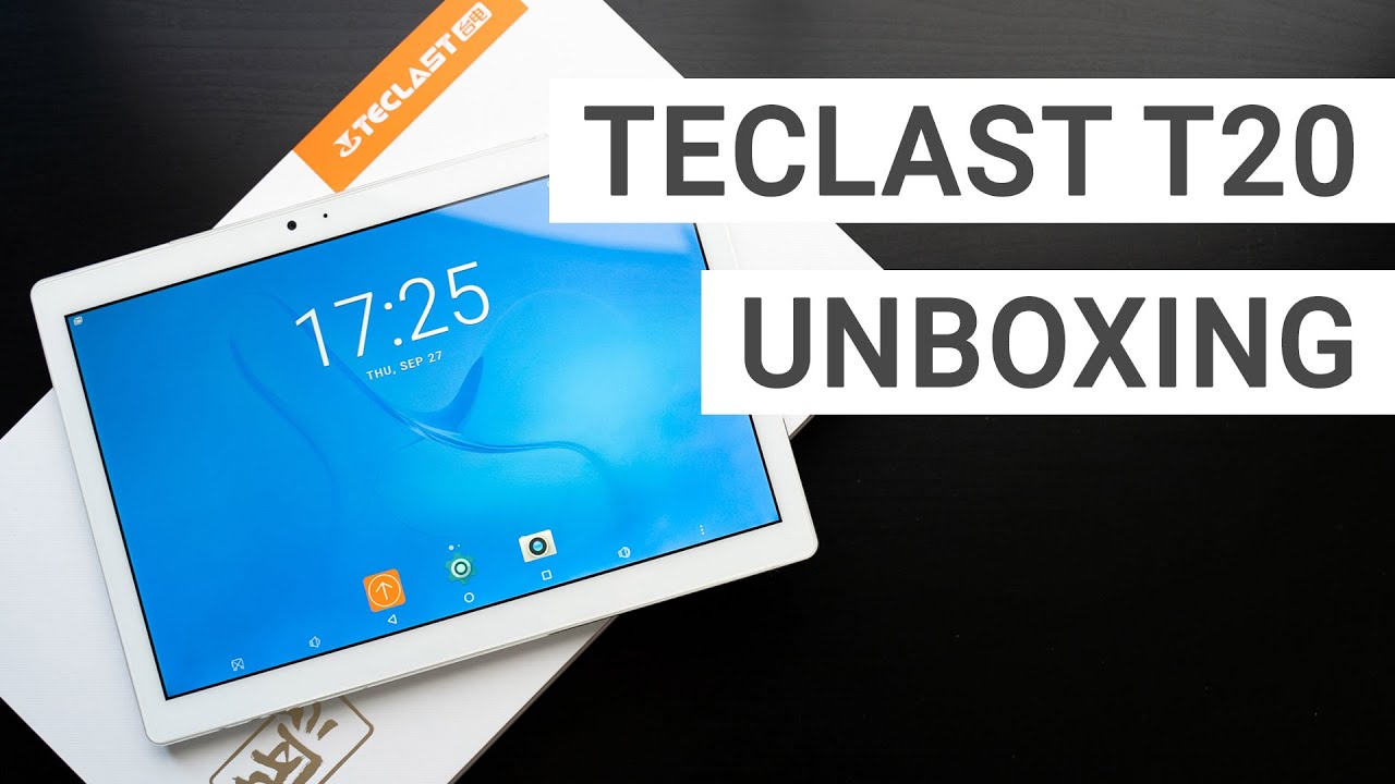 Teclast T20 タブレット 箱付き Teclast T20 Exciting China Tablet Unboxing & First Impressions
