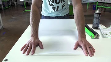 How To Make A Screen for the Action Roller Squeegee for Screen Printing
