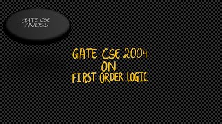 GATE CSE 2004