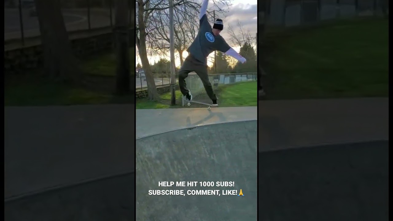 Fs 180 Fakie Manny Blunt Fakie. HELP ME HIT 1000 SUBSCRIBERS! Comment, Subscribe, Like For More!