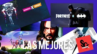 LAS MEJORE COLABORACIÓNES DE FORTNITE