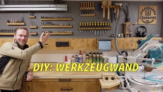 HOW TO WERKZEUGWAND: Die 10. Wichtigsten Werkzeuge immer Griffbereit! French cleat ja und nein?! by Clemens der Zimmermann 49,253 views 1 year ago 32 minutes