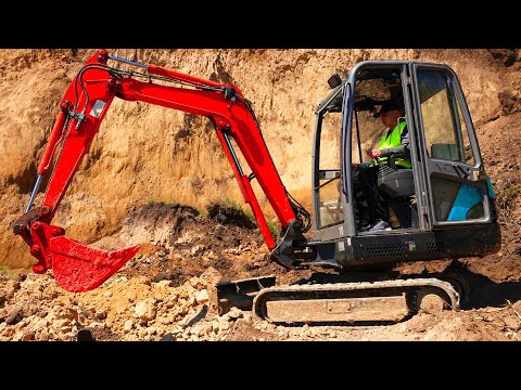 Ekskavatör bozuldu - Dima, adama yardım etmeyi dene