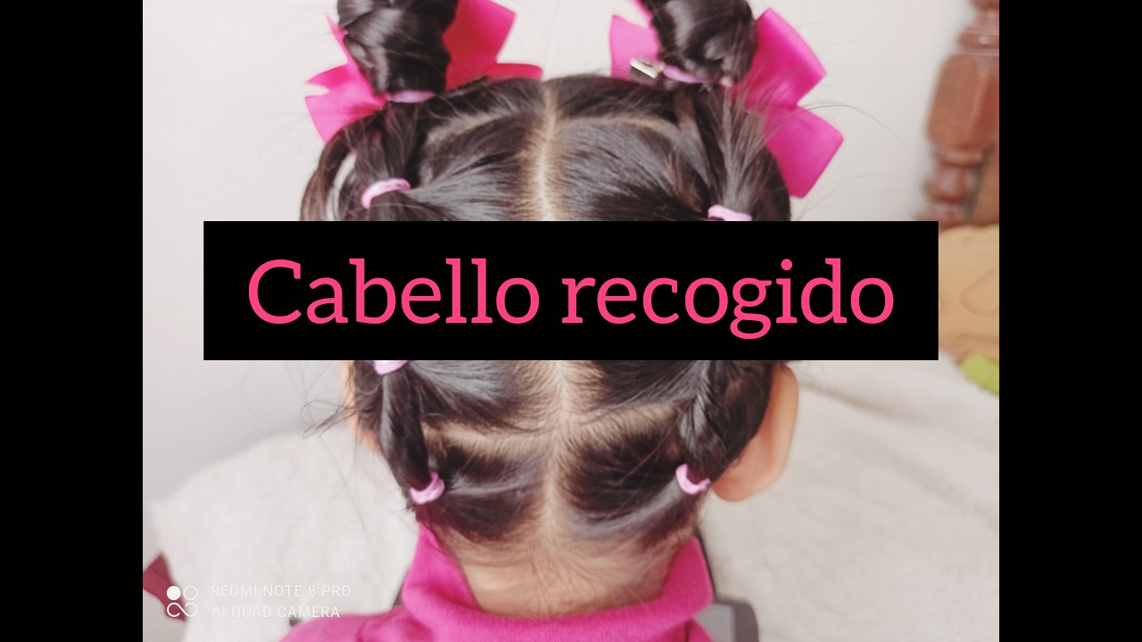 PEINADO CON CABELLO RECOGIDO
