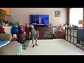Luke has 2nd thoughts about dancing for Mom!