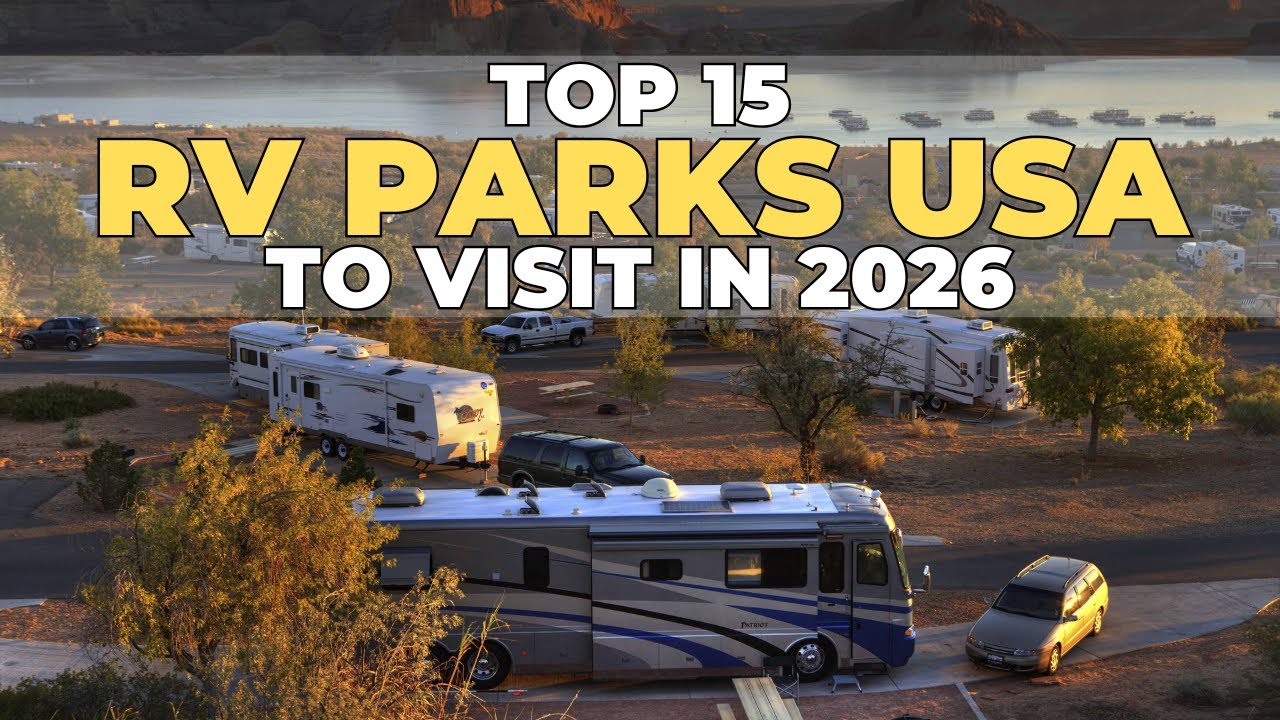 ⁣Top 15 RV Campgrounds to Visit in 2026! Near Popular Vacation Destinations!