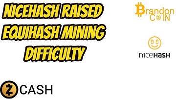 Daily Mining News niceHash raised Equihash Difficulty