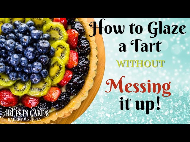 How to Make Clear Neutral Glaze or Gelatin Glaze Recipe - Veena