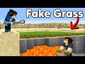 Using FAKE Grass To FOOL My Friends